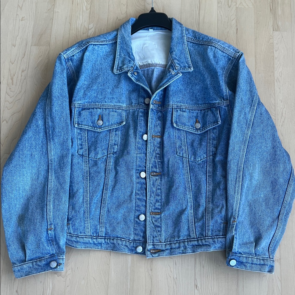 Vintage Made in USA Harley Davidson Jean Jacket